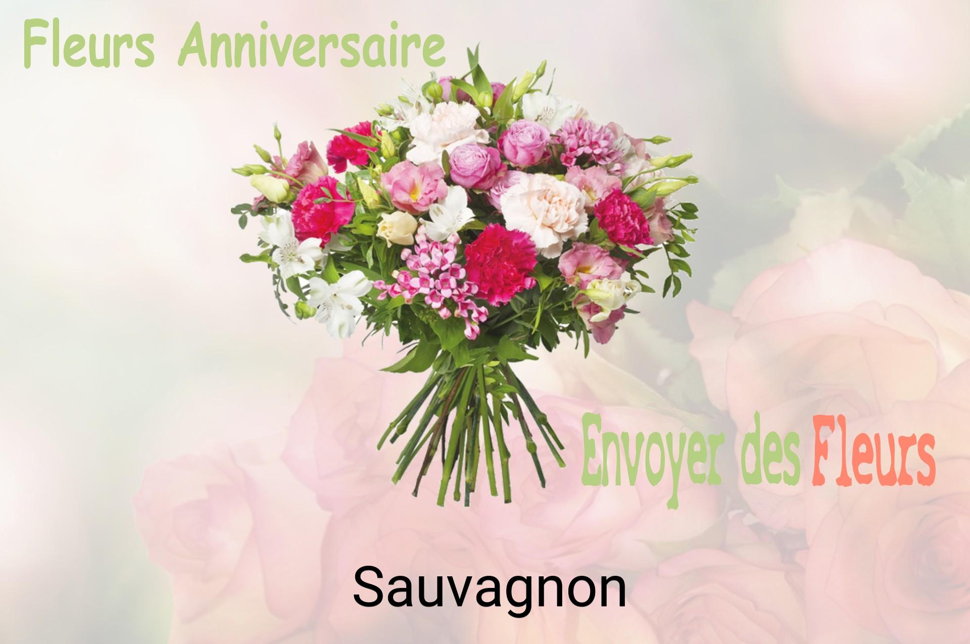 Bouquet de fleurs d’anniversaire livré à Sauvagnon